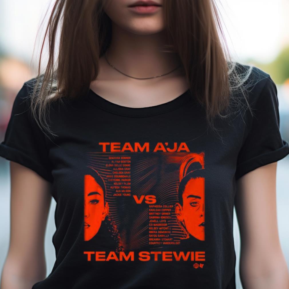 Team Stewie Vs. Team A'Ja 2023 All Star Shirt Team Stewie Vs. Team A'Ja 2023 All Star Shirt