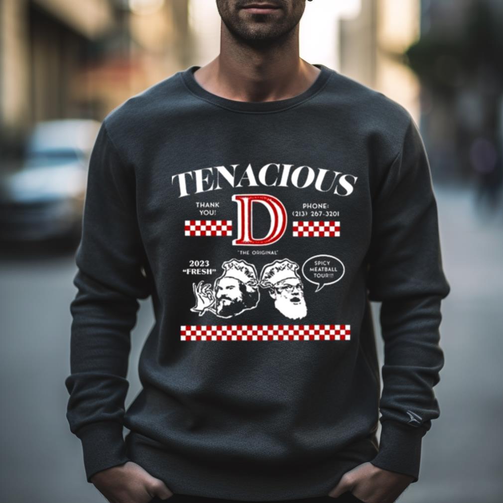 Tenacious D Spicy Meatball Tour 2023 Shirt Tenacious D Spicy Meatball Tour 2023 Shirt