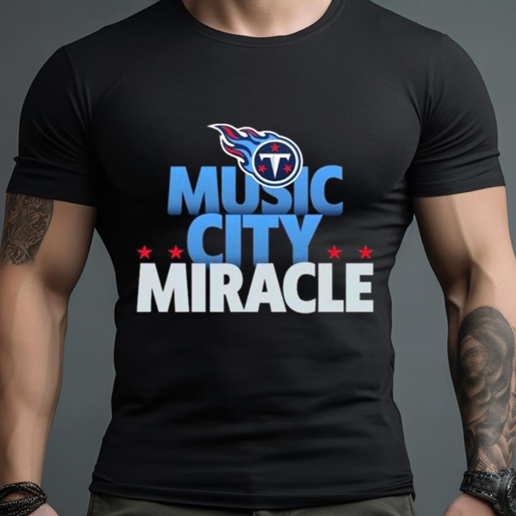 Tennessee Titans Team Music City Miracle American Football Logo