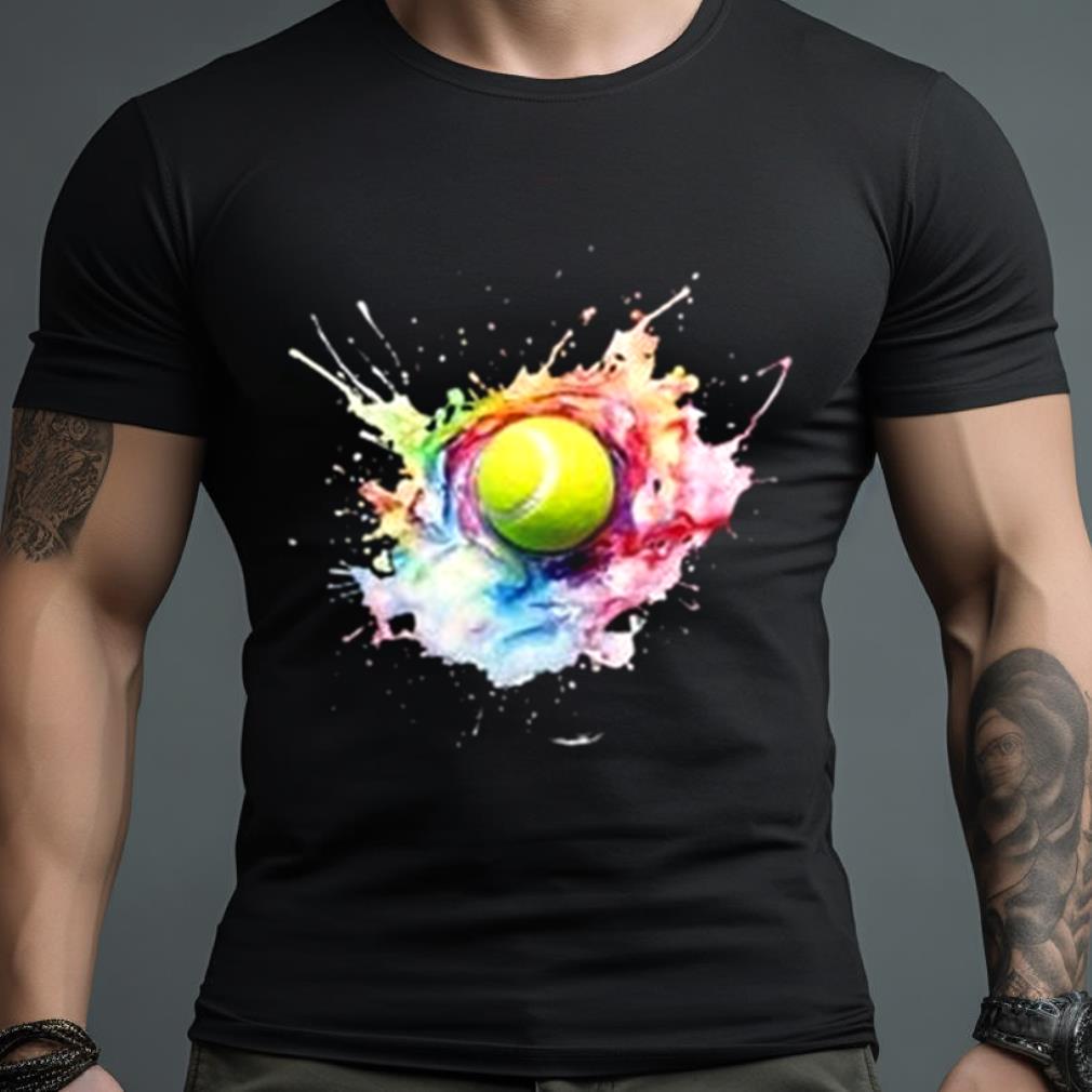 Tennis Ball Watercolor Unisex T Shirt Wimbledon Rolland Garros Us Open Australian T Shirt