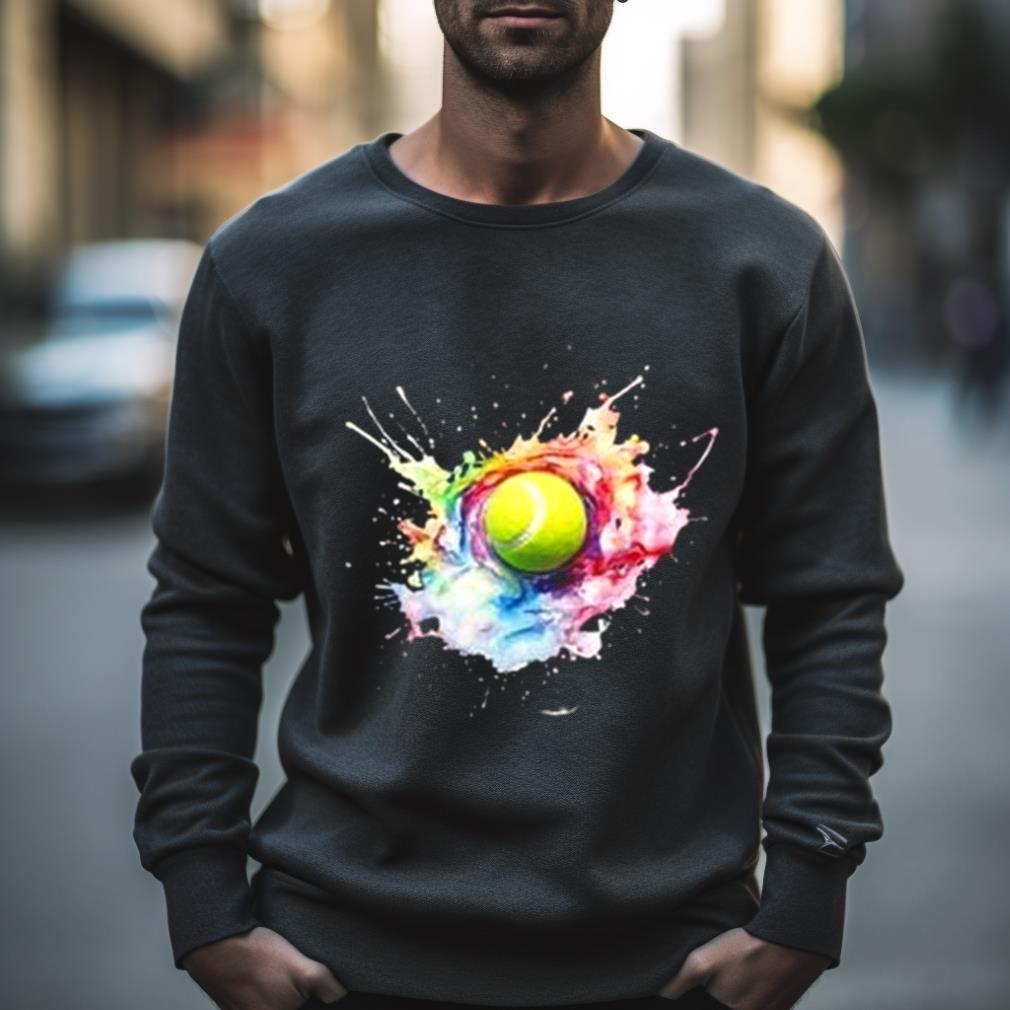 Tennis Ball Watercolor Unisex T Shirt Wimbledon Rolland Garros Us Open Australian T Shirt