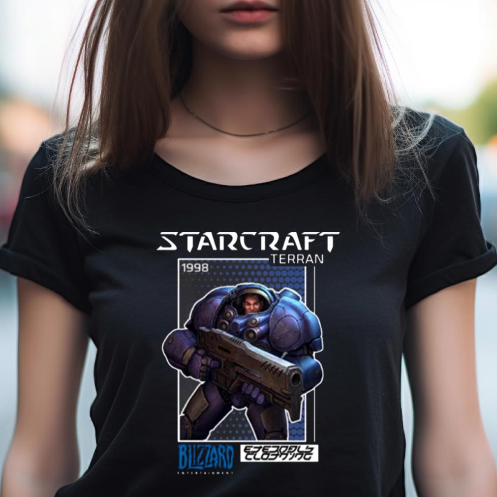Terran Graphic Starcraft Shirt Terran Graphic Starcraft Shirt