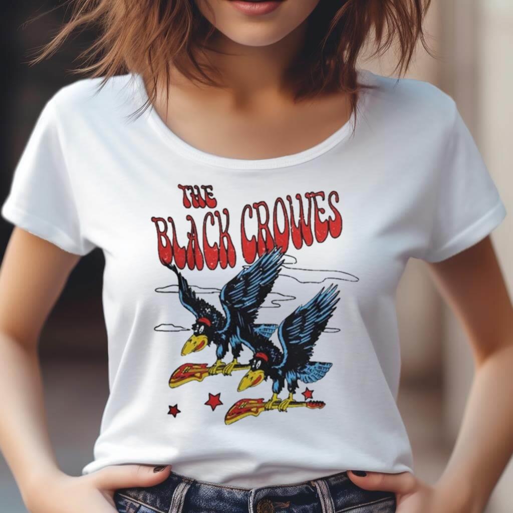 The Black Crowes Flying Crowes Shirt The Black Crowes Flying Crowes Shirt