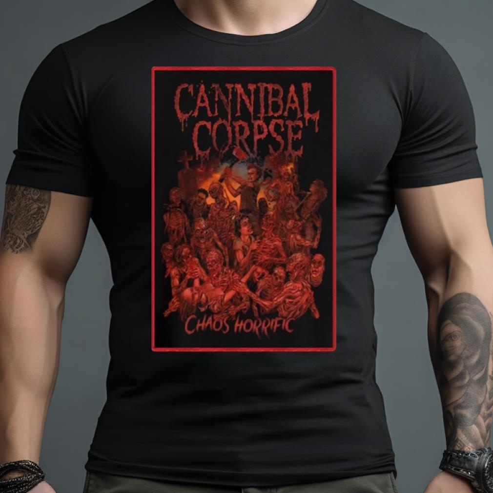 The Cannibal Corpse Chaos Horrific T Shirt