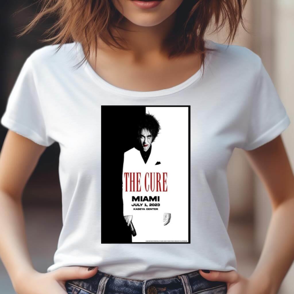 The Cure Event Miami Fl Tour 2023 Poster Shirt The Cure Event Miami Fl Tour 2023 Poster Shirt