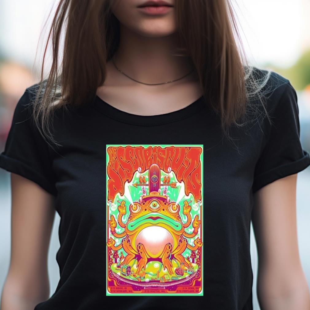 The Disco Biscuits 7 11 2023 Boise, Id Poster Shirt The Disco Biscuits 7 11 2023 Boise, Id Poster Shirt