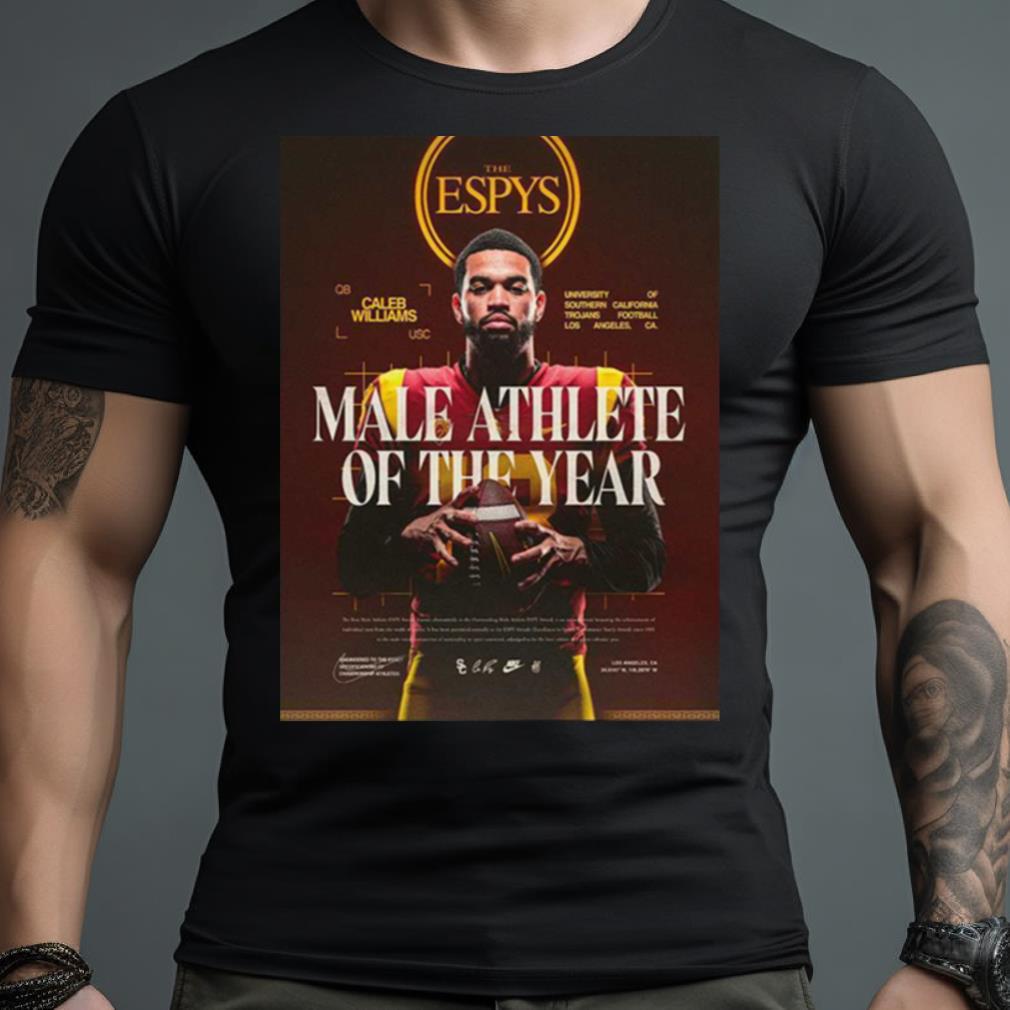 The Espys 2023 Caleb Williams Usc Football Male Athlete Of The Year T Shirt