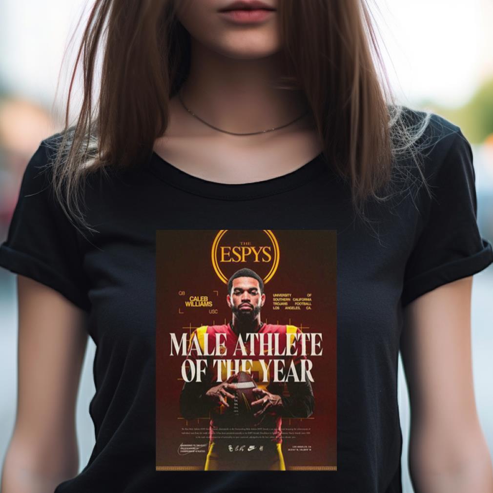 The Espys 2023 Caleb Williams Usc Football Male Athlete Of The Year T Shirt The Espys 2023 Caleb Williams Usc Football Male Athlete Of The Year T Shirt