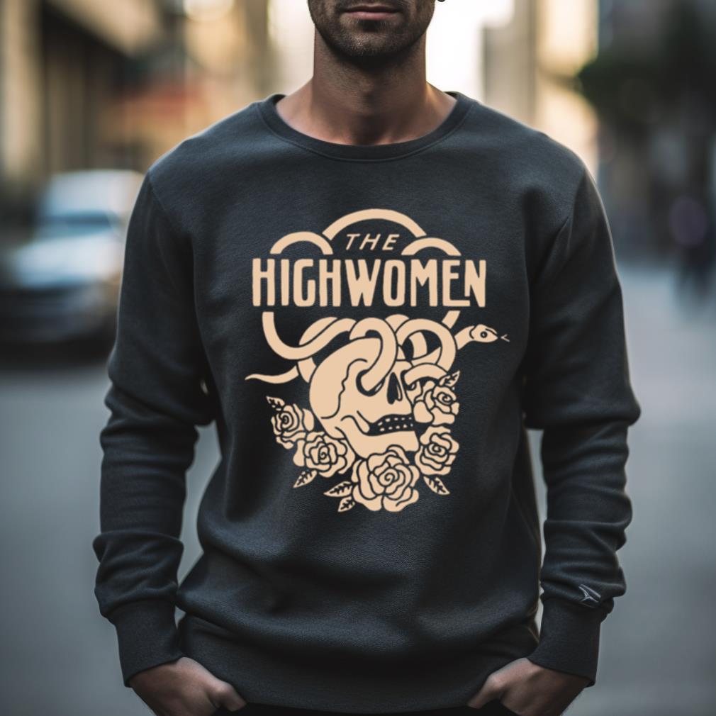 The Highwomen Skull Rose Snake Shirt