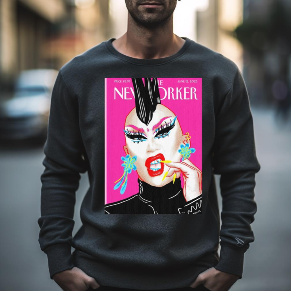 The New Yorker Magazine Cover The Look Of Pride By Sasha Velour Shirt