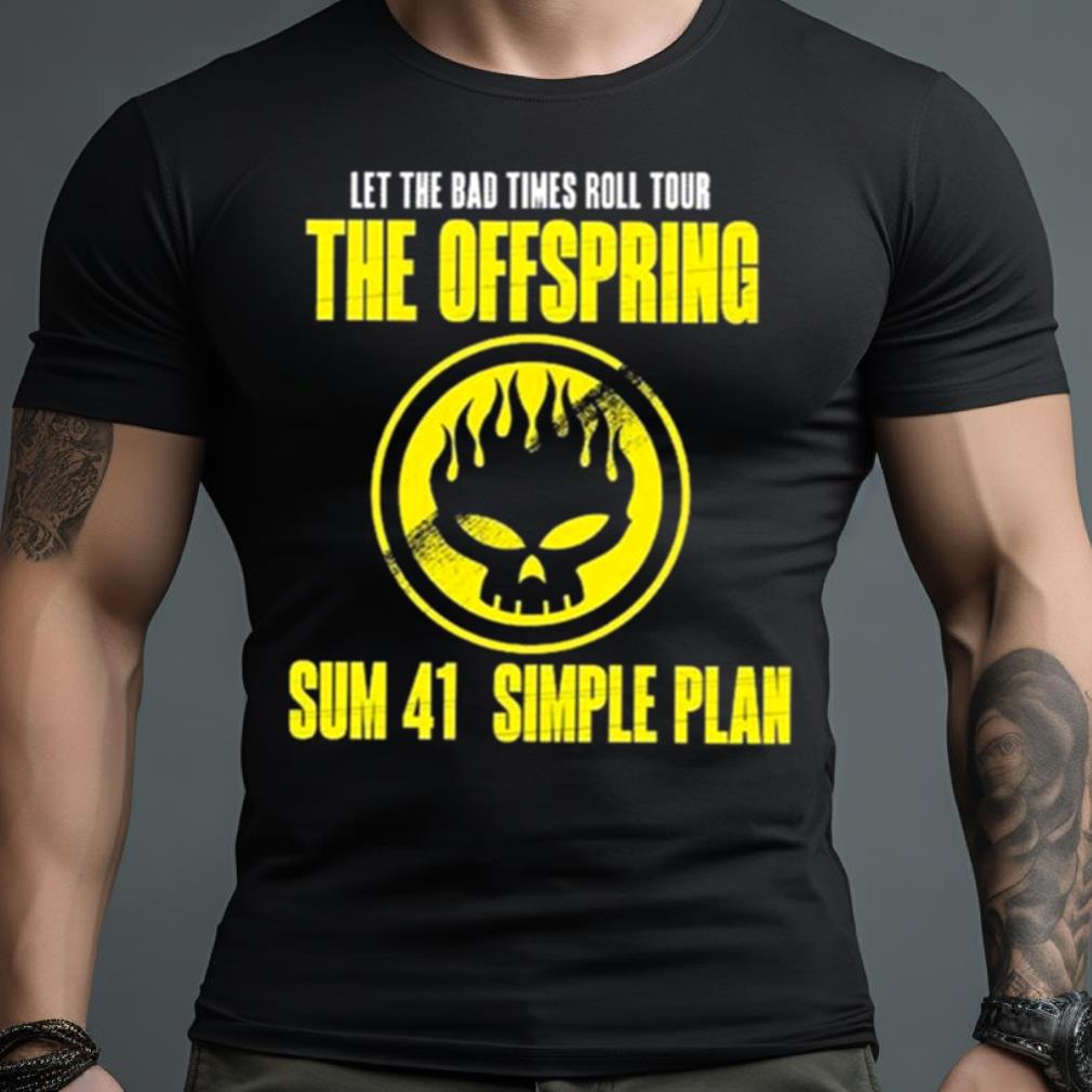 The Offspring Sun Women’s Shirt1 Simple Plan Let The Bad Times Roll Tour 2023 Shirt