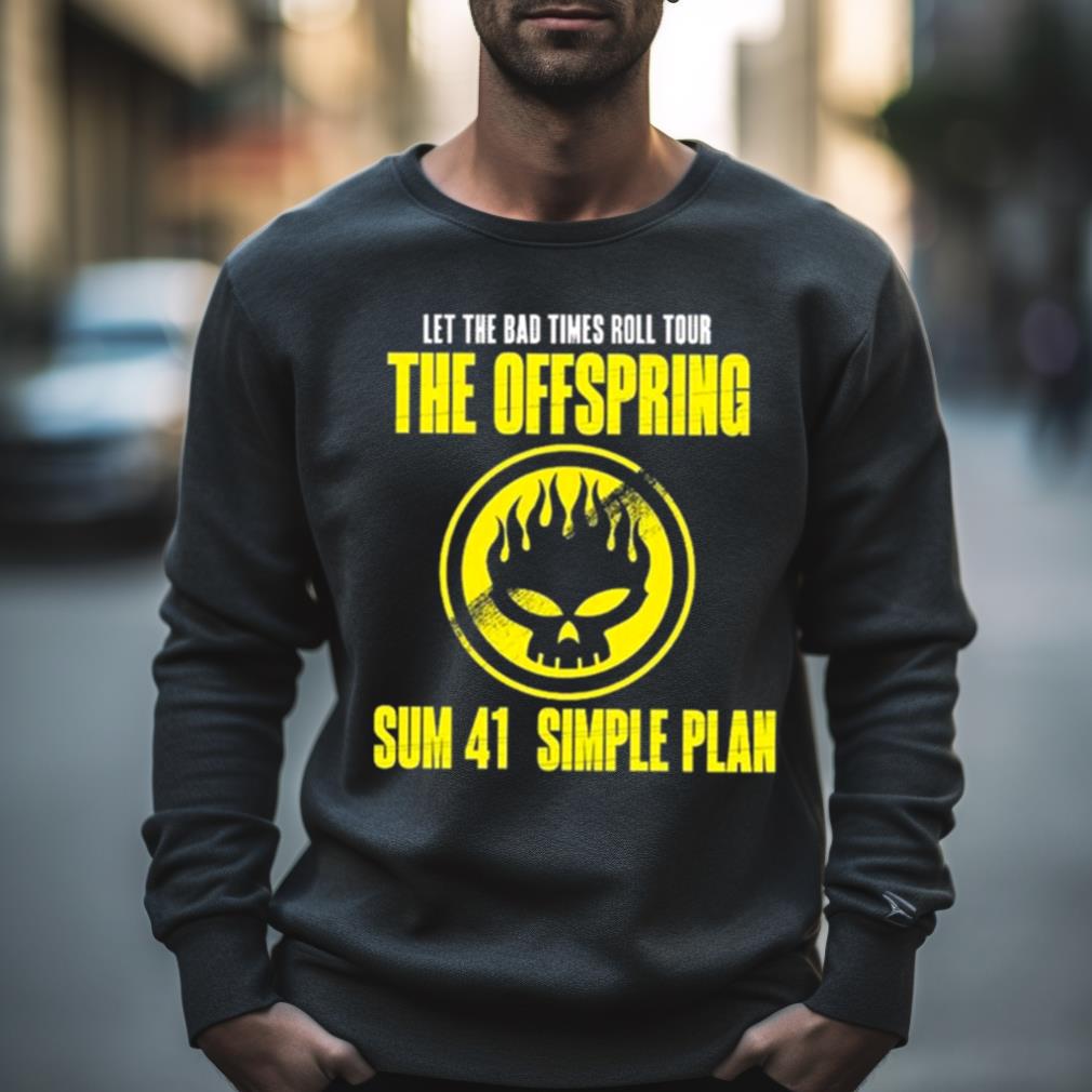 The Offspring Sun Women’s Shirt1 Simple Plan Let The Bad Times Roll Tour 2023 Shirt