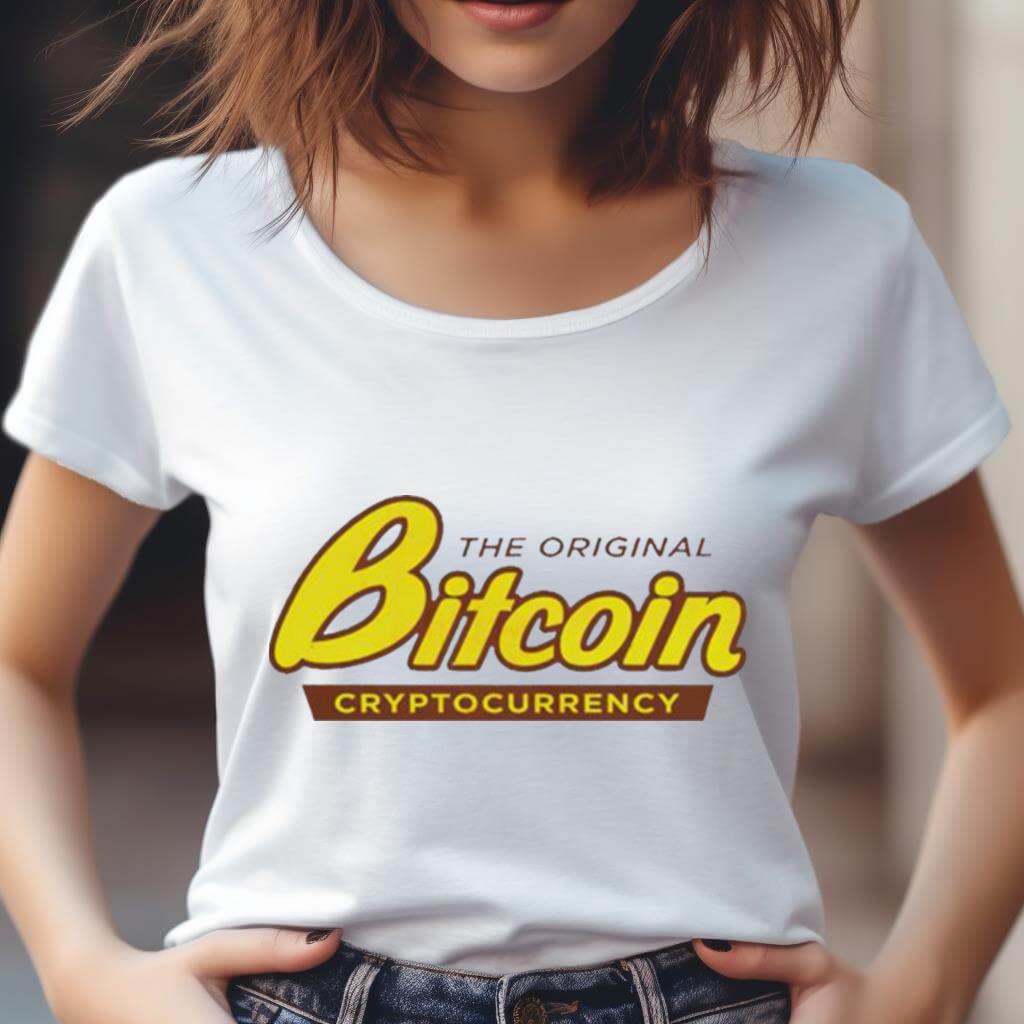 The Original Bitcoin Cryptocurrency Shirt The Original Bitcoin Cryptocurrency Shirt