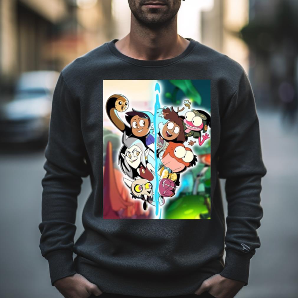 The Owl House And Amphibia Mix Shirt