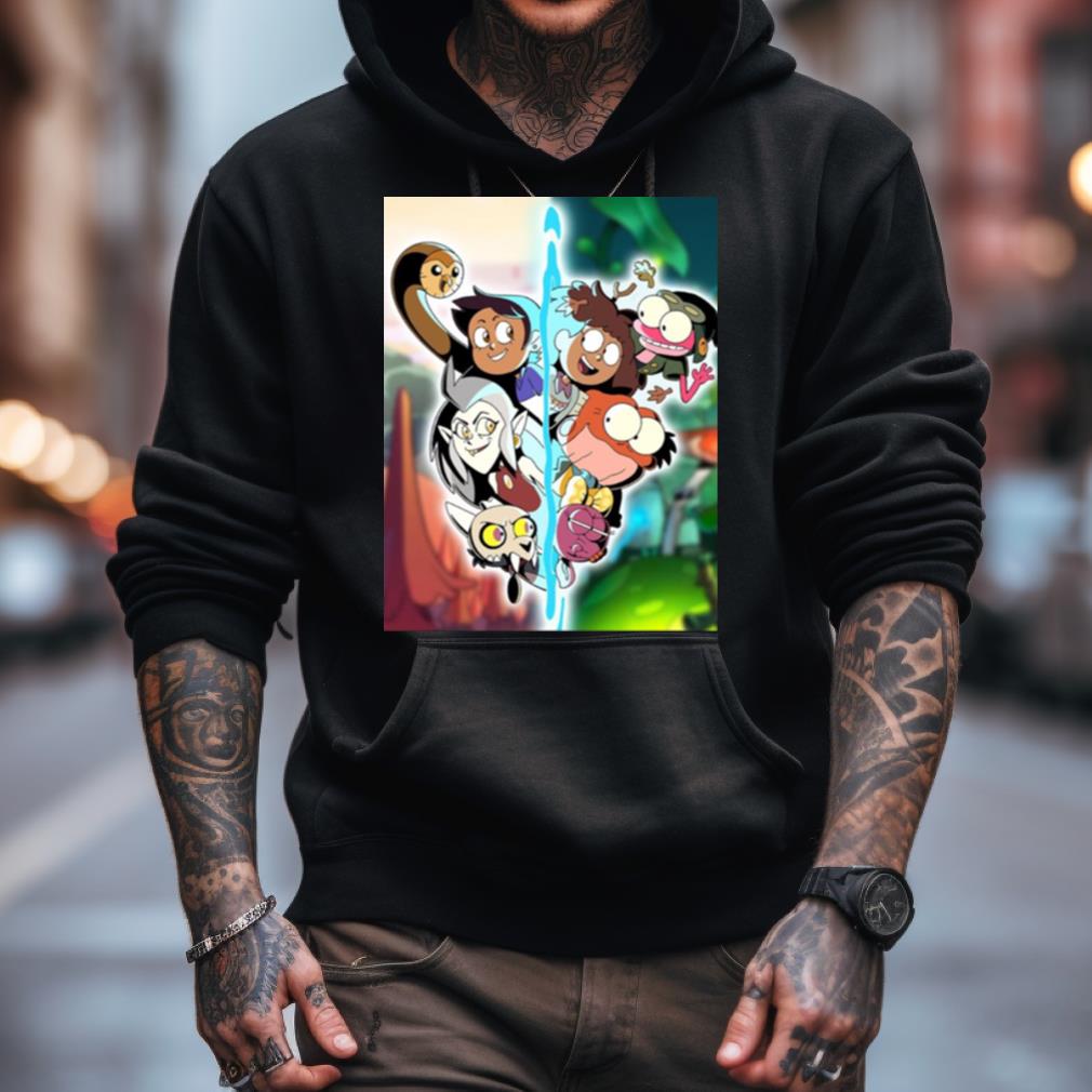 The Owl House And Amphibia Mix Shirt The Owl House And Amphibia Mix Shirt