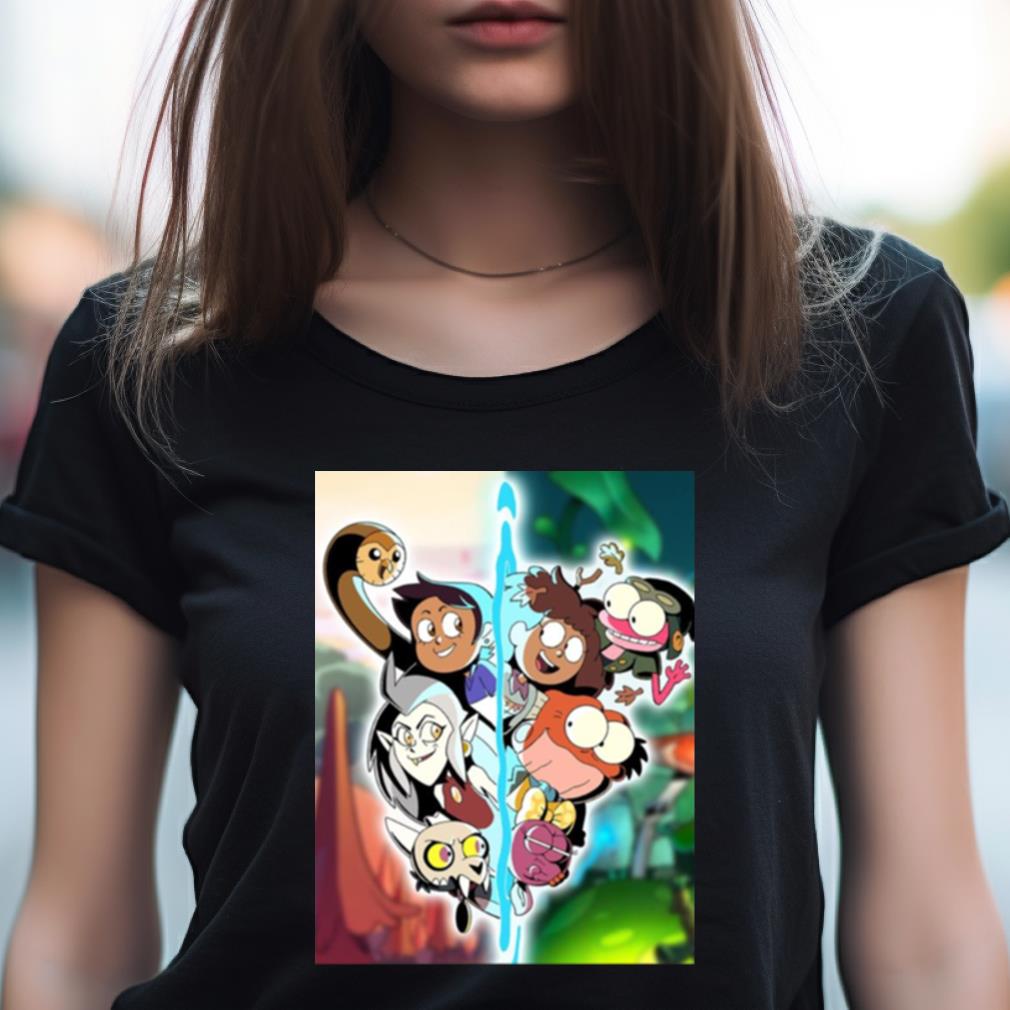 The Owl House And Amphibia Mix Shirt The Owl House And Amphibia Mix Shirt