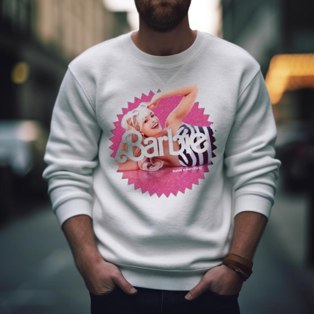 The Pink Barbie Logo T Shirt