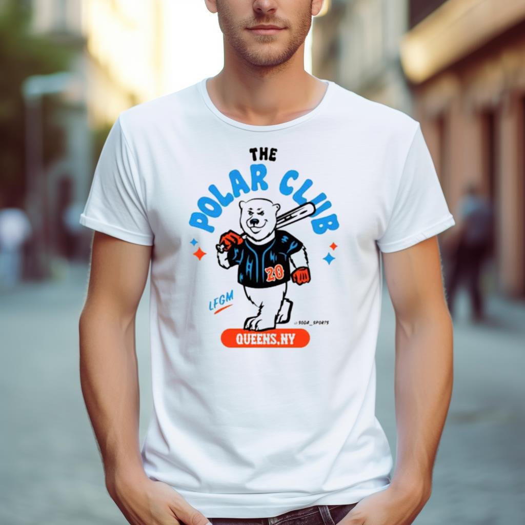 The Polar Club Pete New York Mets Baseball Shirt