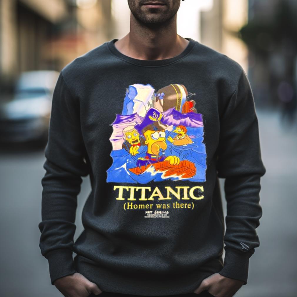 The Simpsons 1998 Titanic Oceangate Sweatshirt