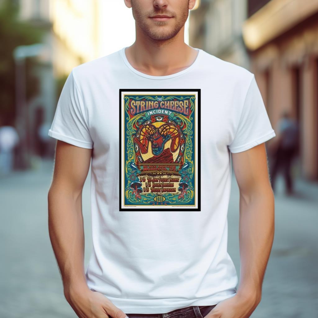 The String Cheese Incident Red Rocks Morrison Co 2023 Poster Shirt