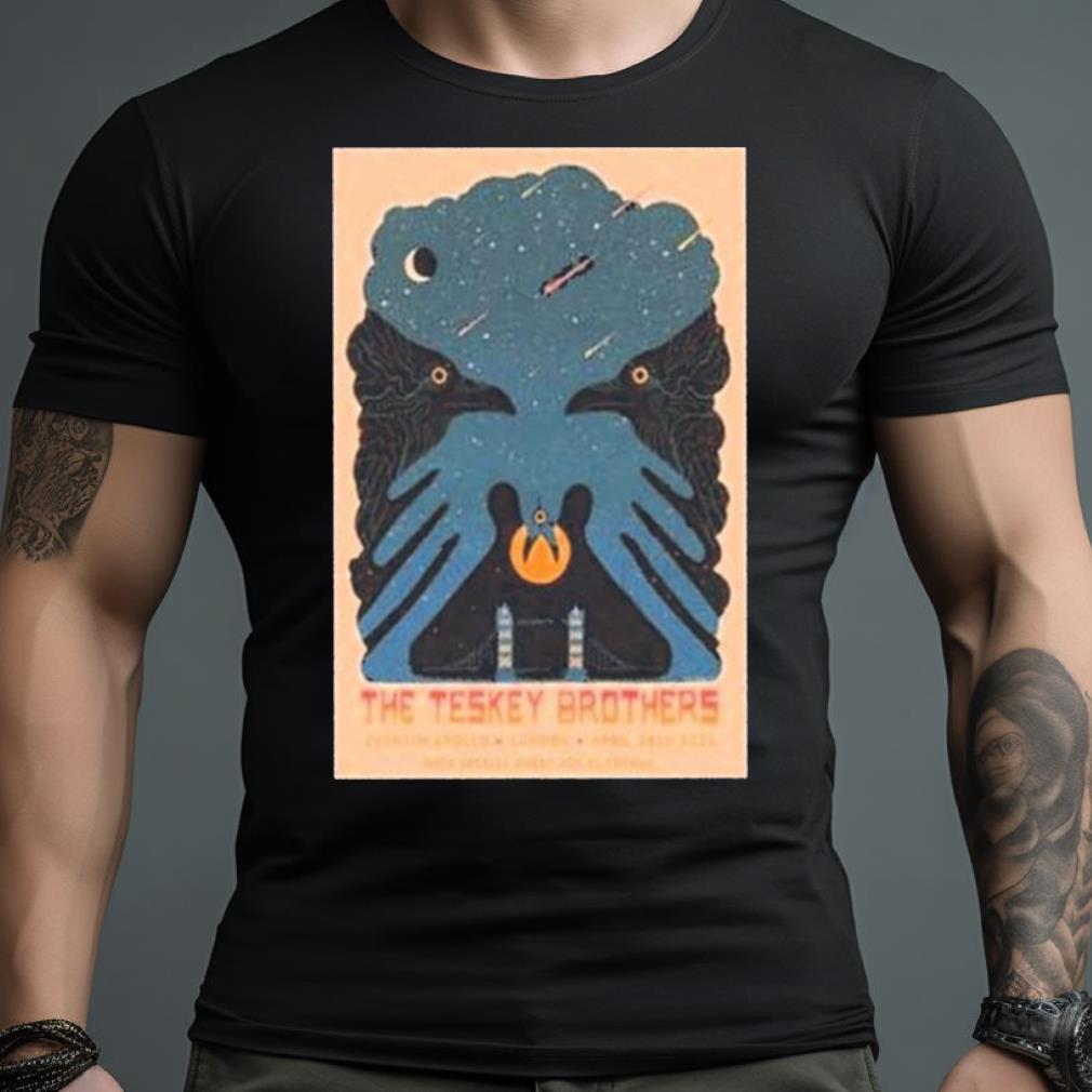 The Teskey Brothers Tour London 2023 Poster Shirt