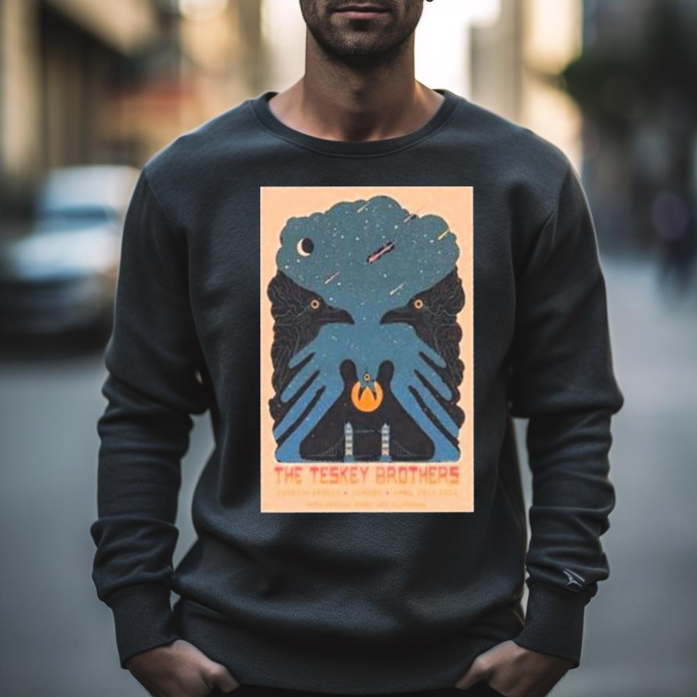 The Teskey Brothers Tour London 2023 Poster Shirt