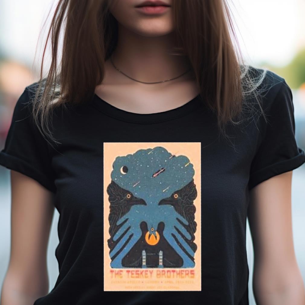 The Teskey Brothers Tour London 2023 Poster Shirt The Teskey Brothers Tour London 2023 Poster Shirt