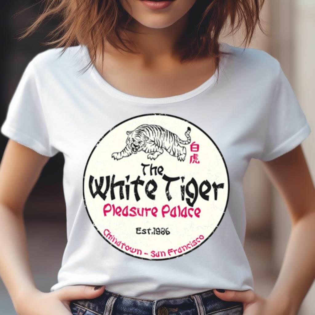 The White Tiger 90S Logo Shirt The White Tiger 90S Logo Shirt
