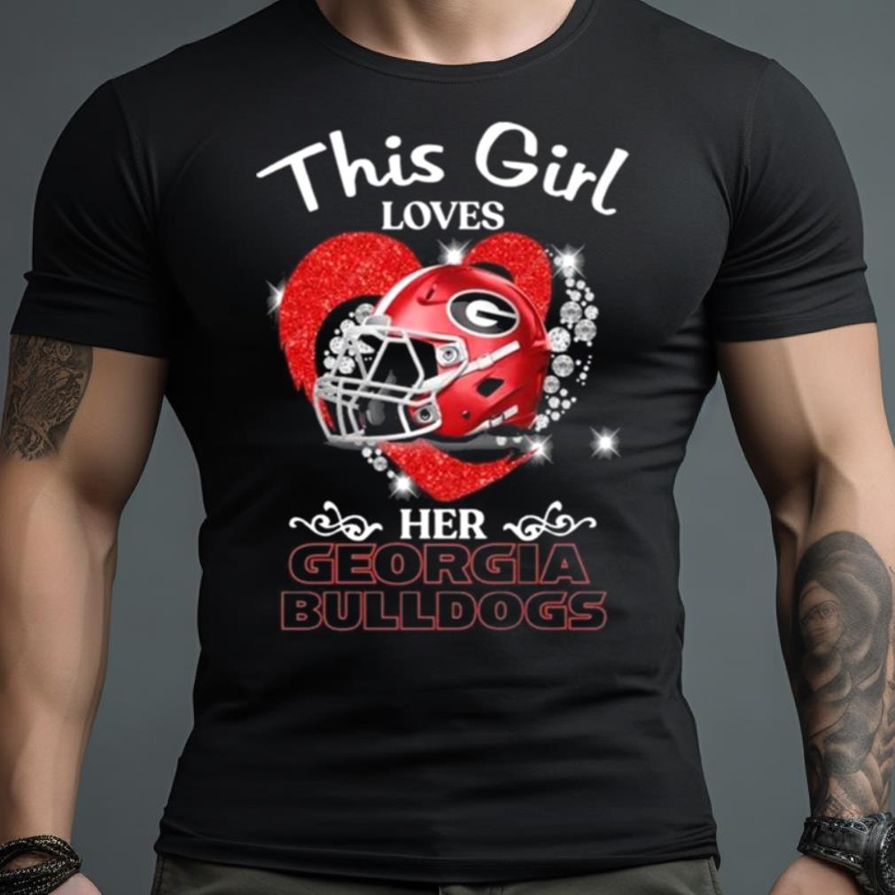 This Girl Loves Her Georgia Bulldogs Helmet 2023 Shirt