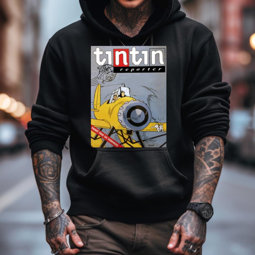 Tintin Reporter Game Design Cartoon Shirt Tintin Reporter Game Design Cartoon Shirt