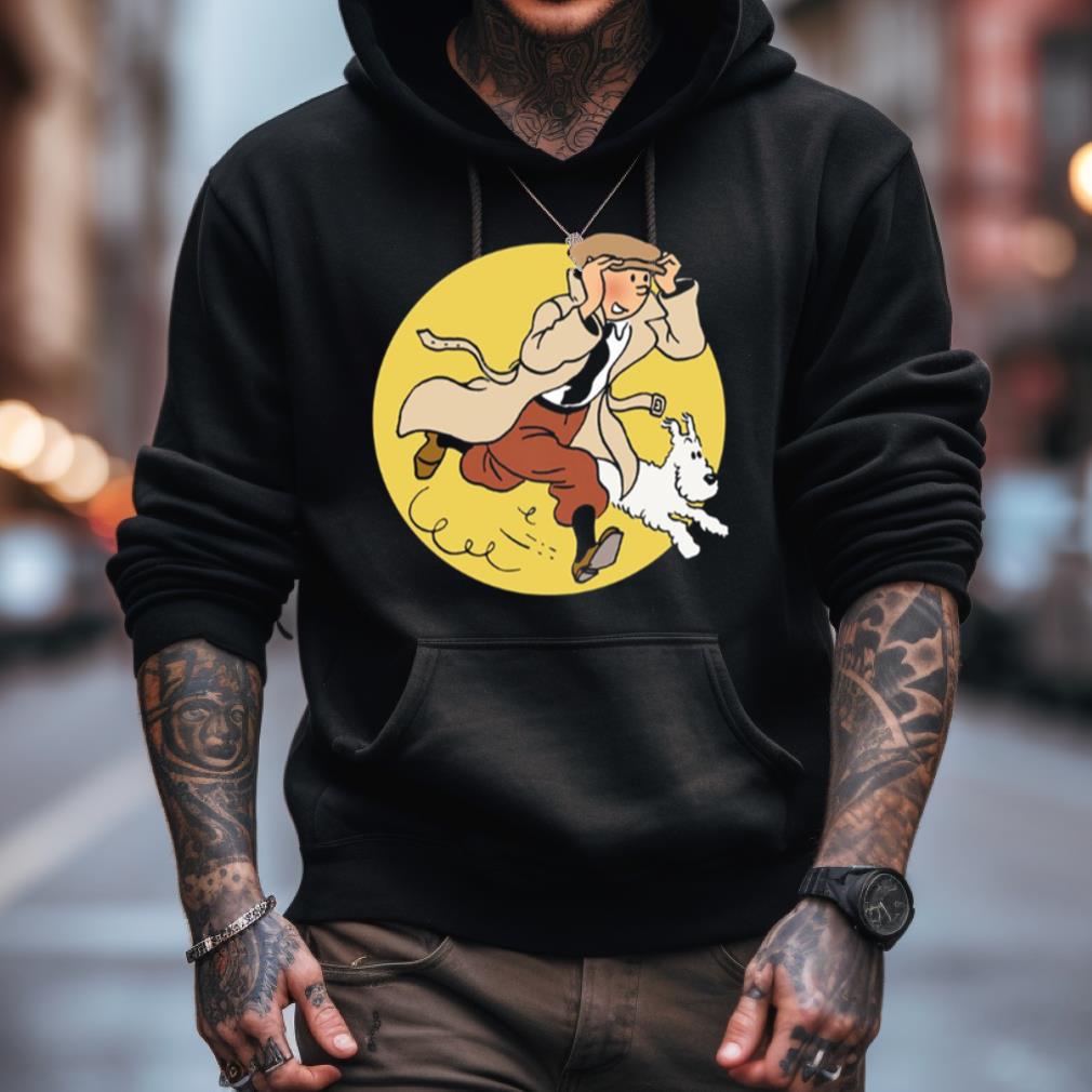 Tintin Running For Something Shirt Tintin Running For Something Shirt