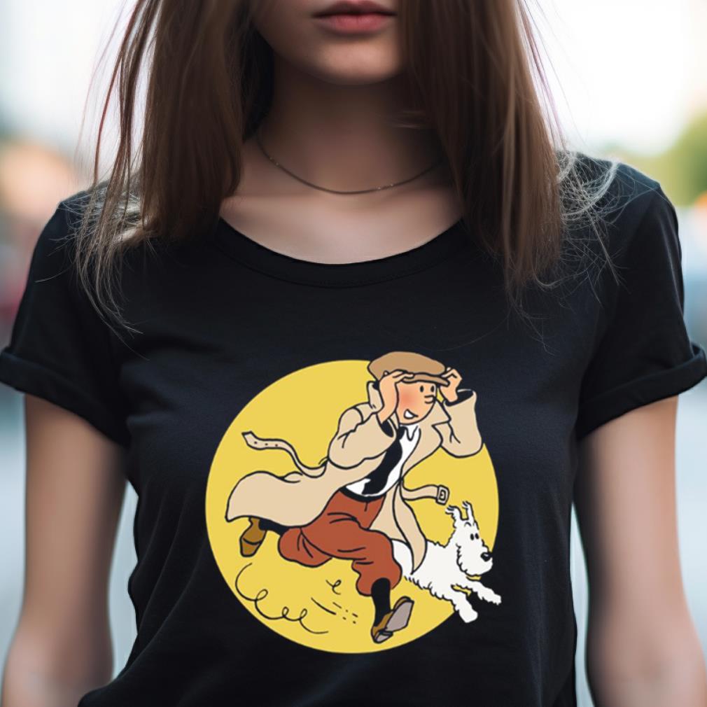 Tintin Running For Something Shirt Tintin Running For Something Shirt