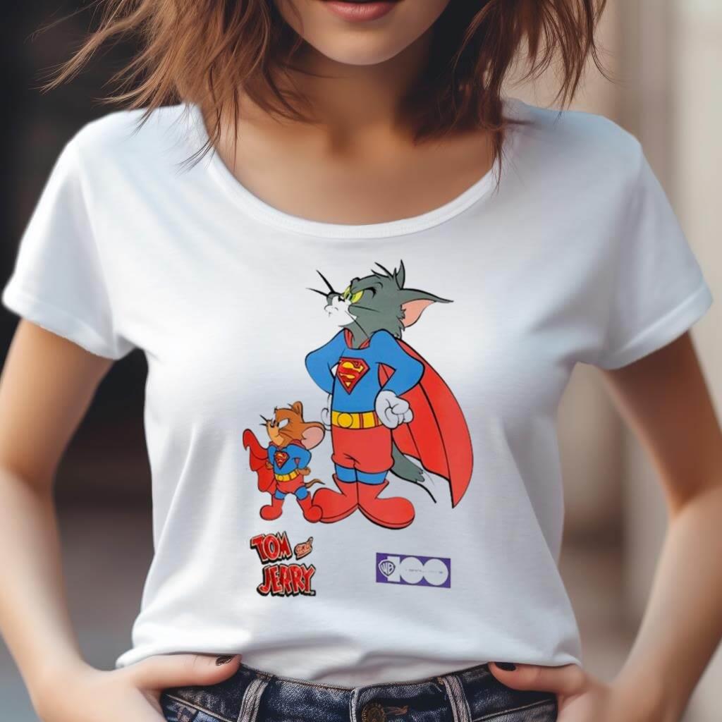 Tom And Jerry Freeze Max Superman Shirt Tom And Jerry Freeze Max Superman Shirt