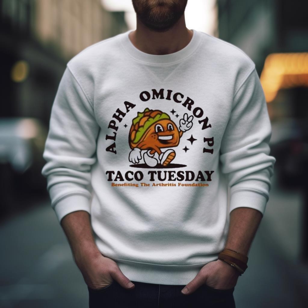 Top Alpha Omicron Pi Taco Tuesday Shirt
