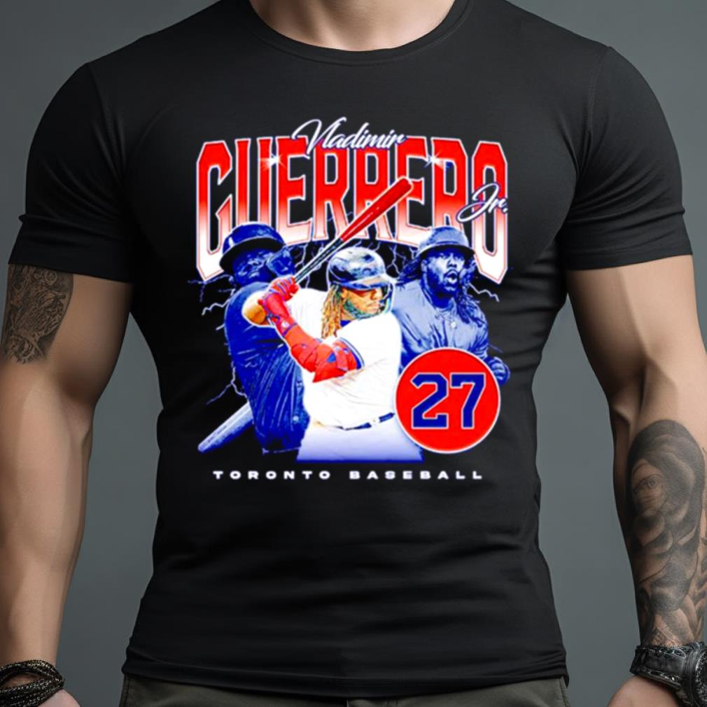 Toronto Baseball Vladimir Guerrero Jr. Lightning Shirt