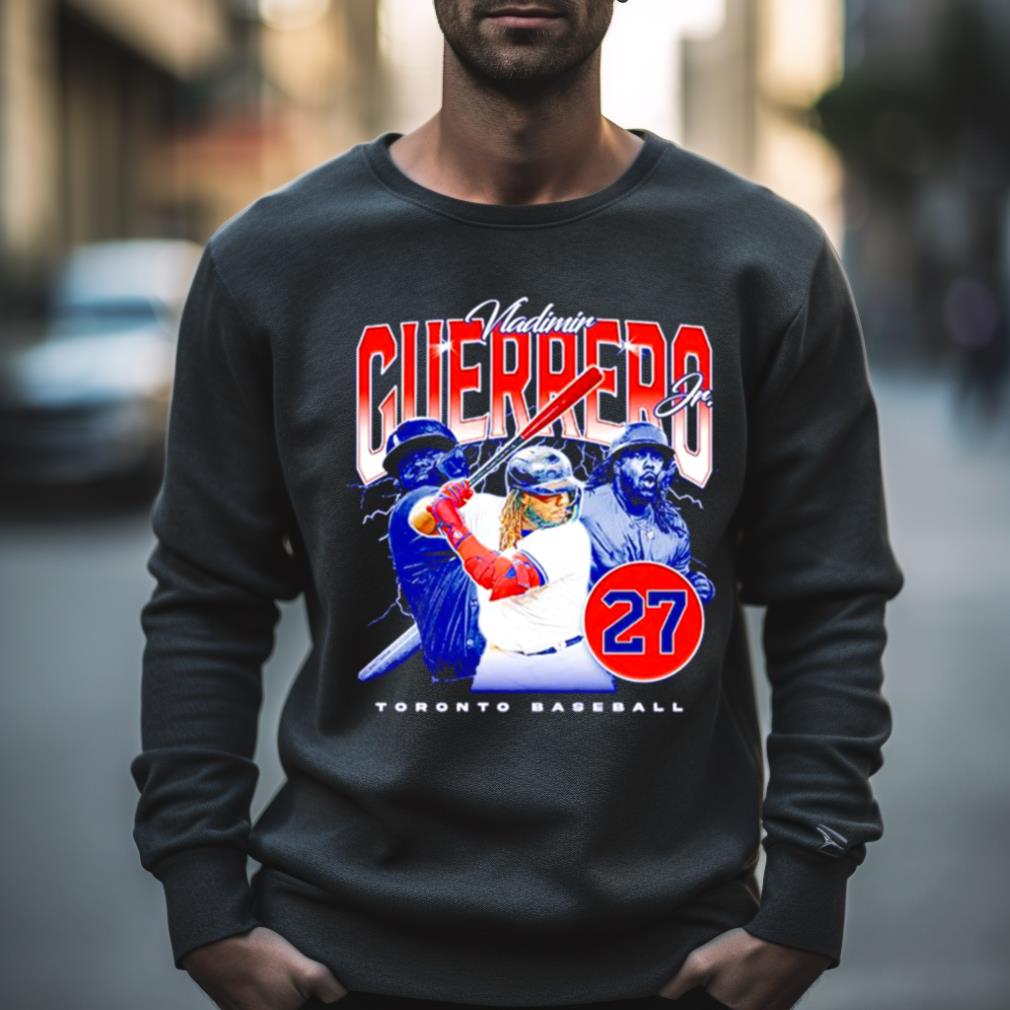 Toronto Baseball Vladimir Guerrero Jr. Lightning Shirt