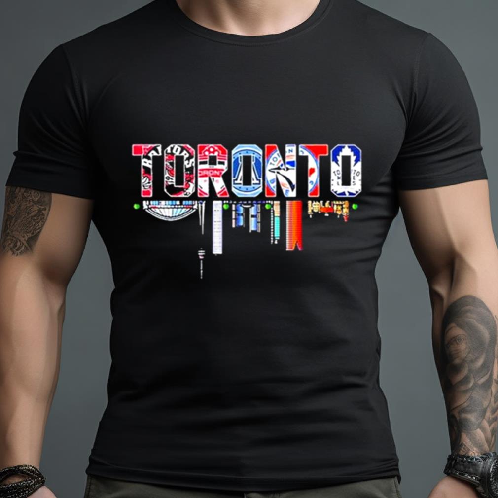Toronto Skyline Sports Teams Retro Shirt