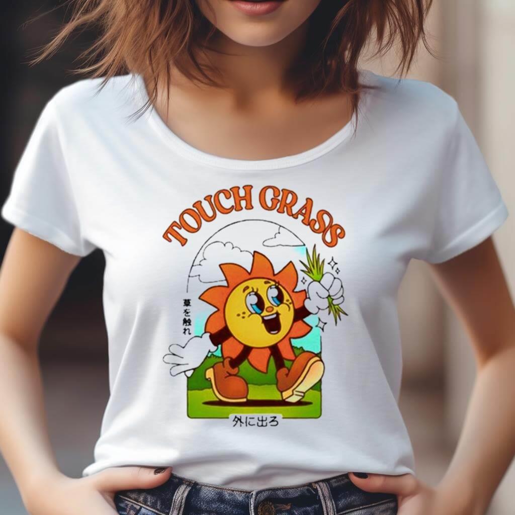 Touch Grass Sun Shirt Touch Grass Sun Shirt