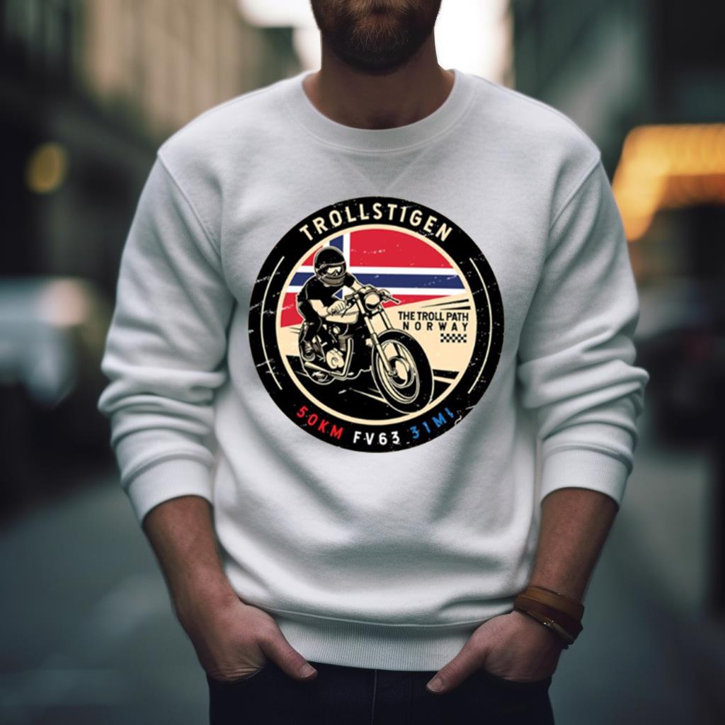 Trollstigen Norway Motorcycle Shirt