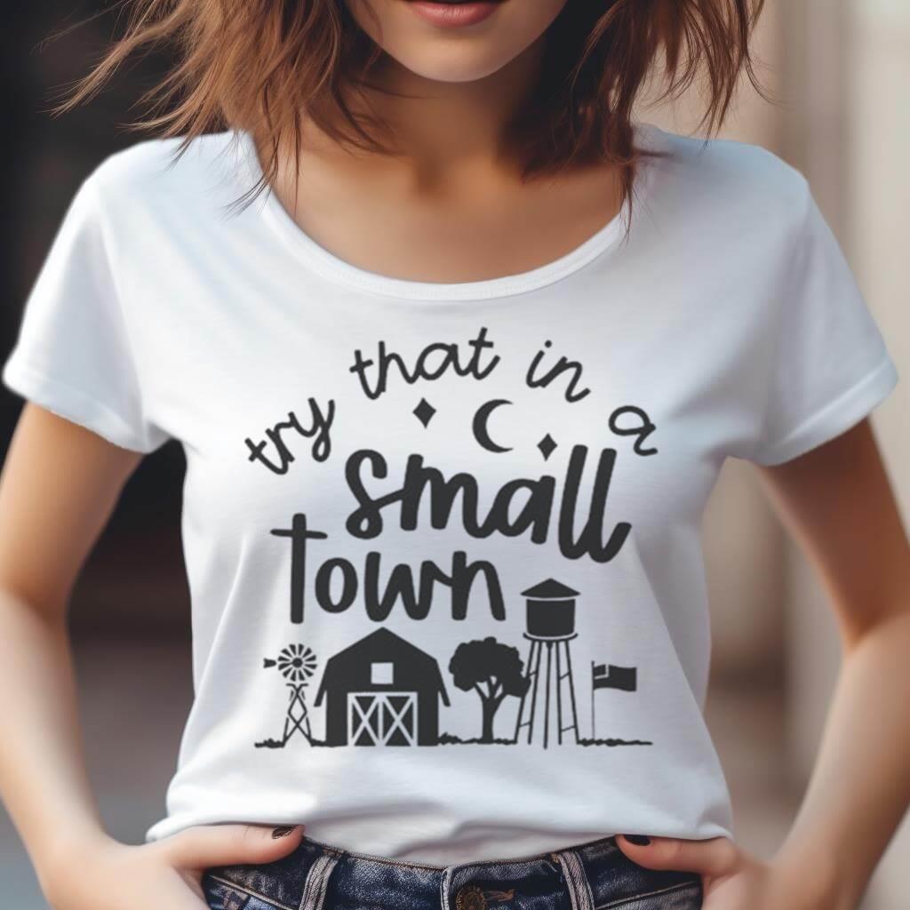 Try That In A Small Town 2023 Shirt Jason Aldean