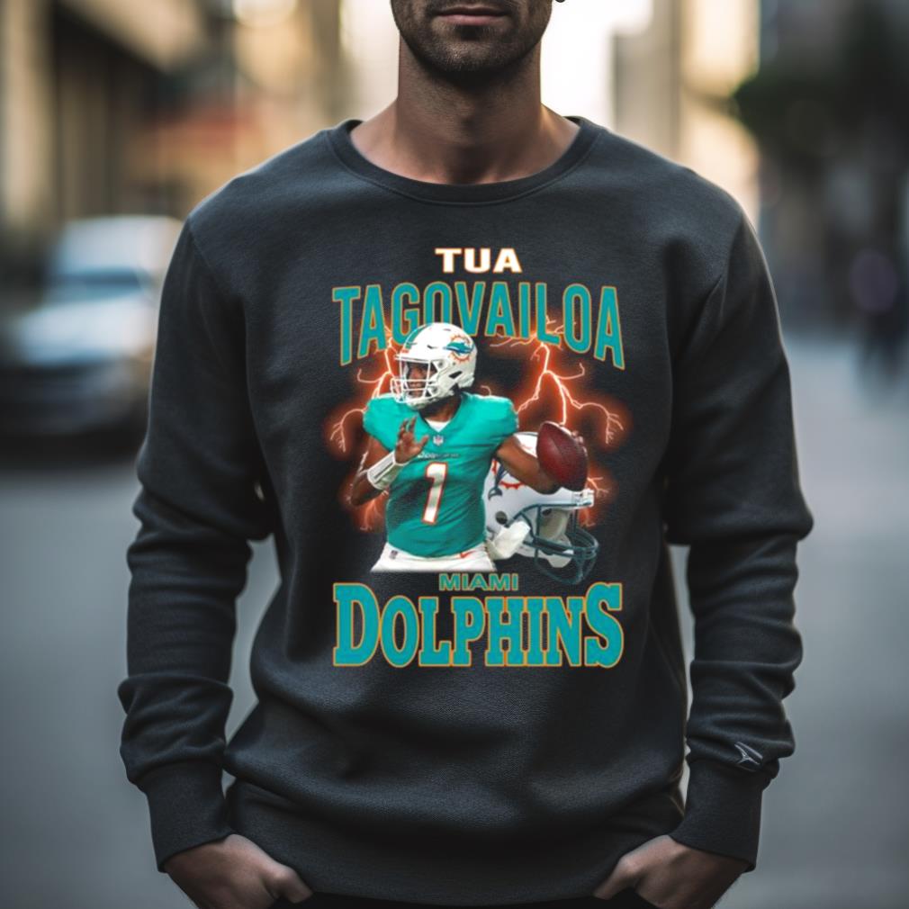 Tua Tagovailoa Miami Dolphins Football T Shirt