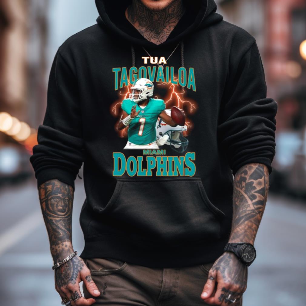 Tua Tagovailoa Miami Dolphins Football T Shirt Tua Tagovailoa Miami Dolphins Football T Shirt