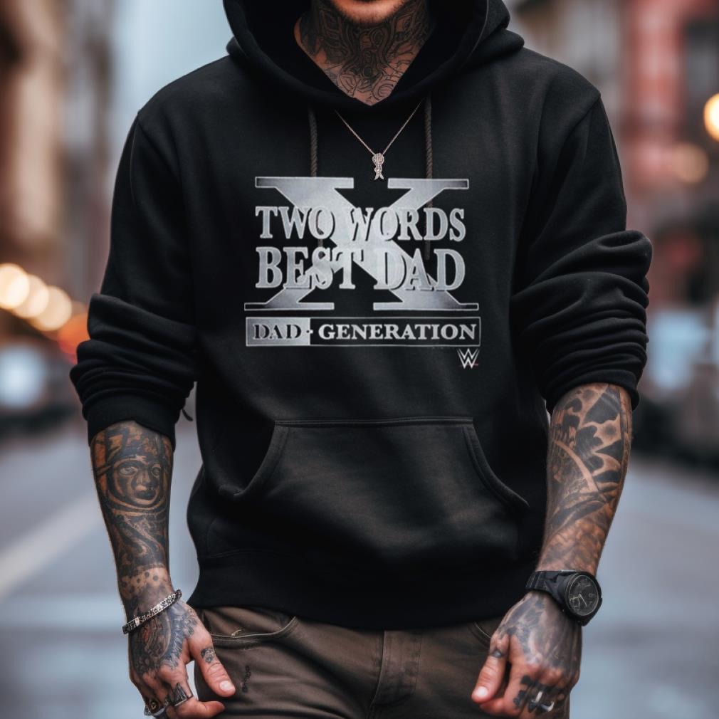 Two Words Best Dad 2023 Shirt Two Words Best Dad 2023 Shirt