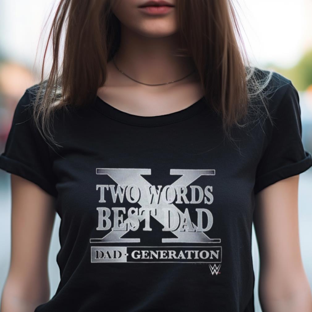Two Words Best Dad 2023 Shirt Two Words Best Dad 2023 Shirt