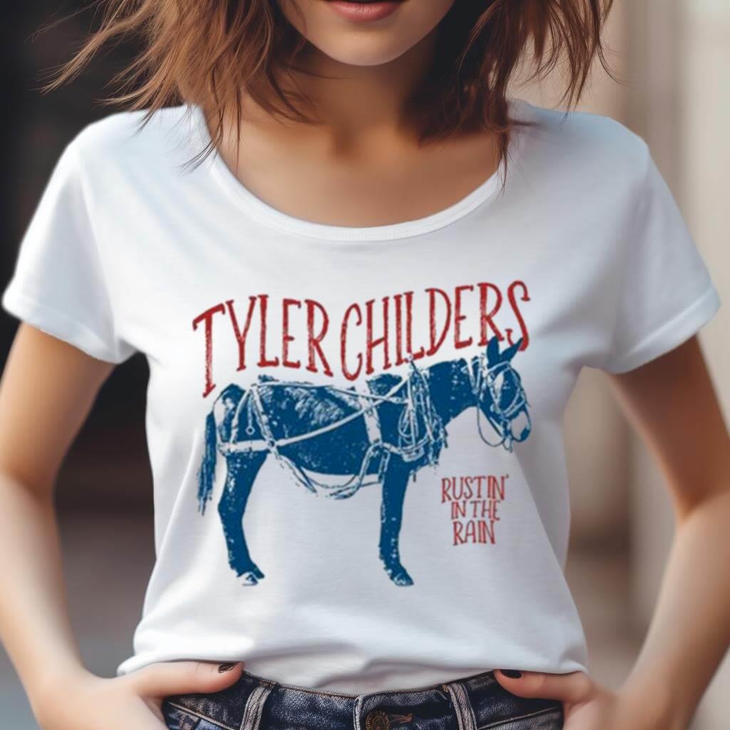 Tyler Childers Rustin' In The Rain Shirt Tyler Childers Rustin' In The Rain Shirt