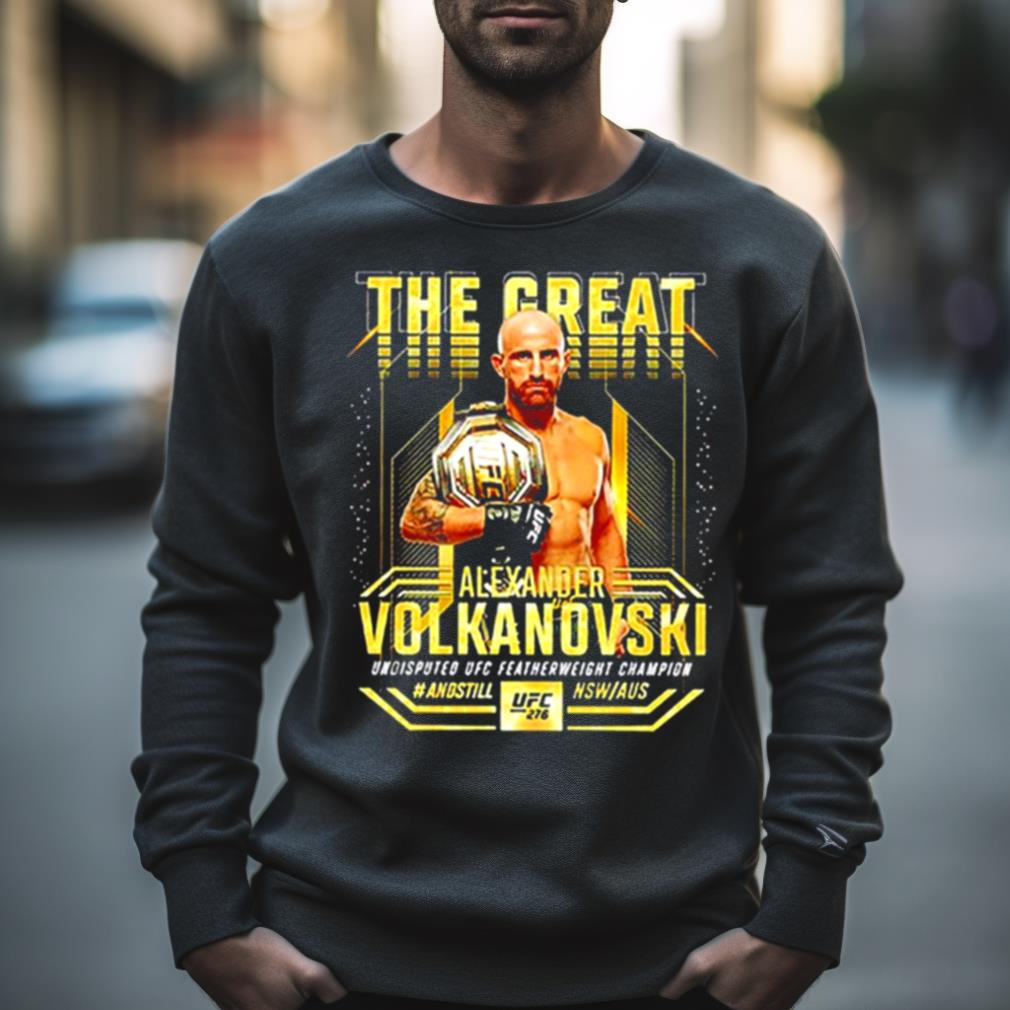 Ufc Alexander The Great Volkanovski Ufc 276 Shirt