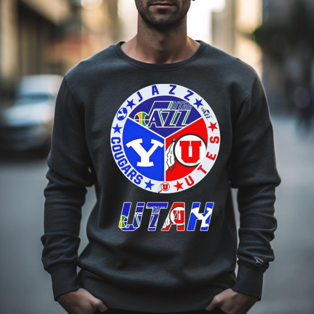 Utah Conguars Jazz Utes Logo Shirt