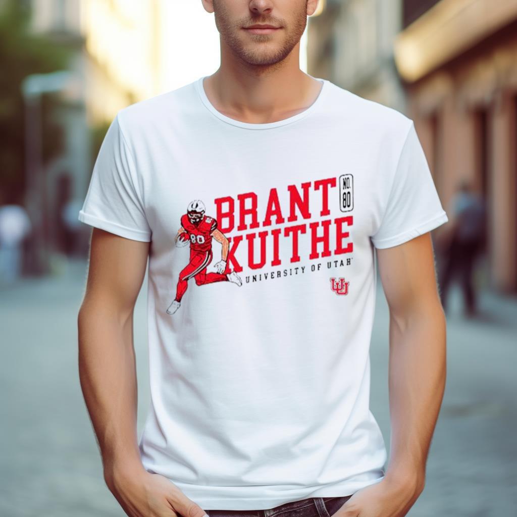 Utah Utes Brant Kuithe 2023 Ncaa Football Shirt