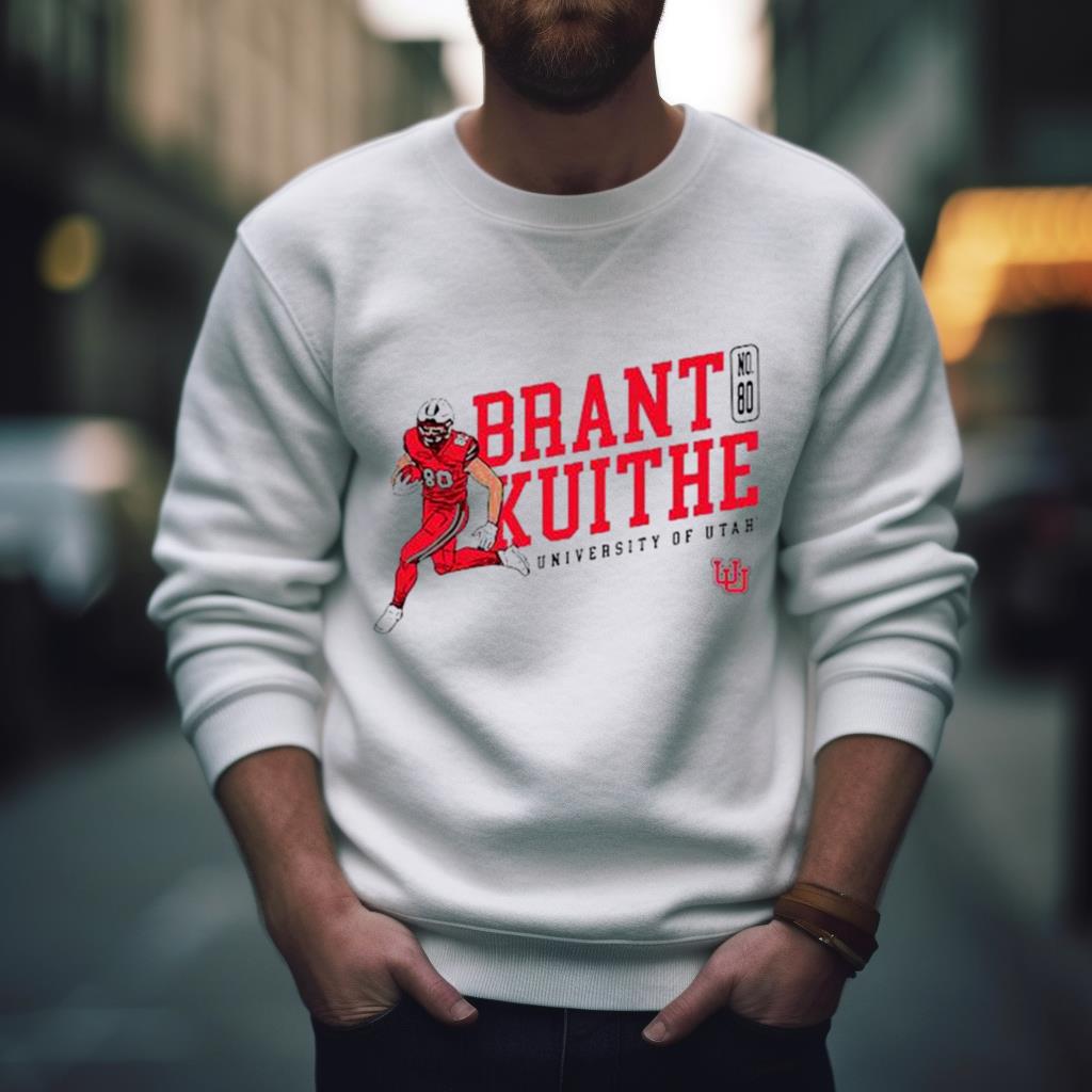 Utah Utes Brant Kuithe 2023 Ncaa Football Shirt