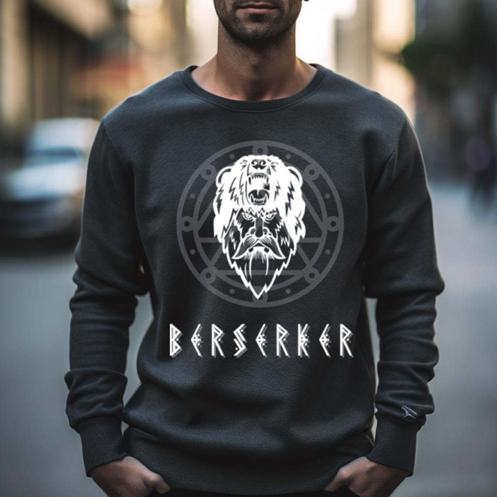 Viking Berserker Rounded Design Shirt